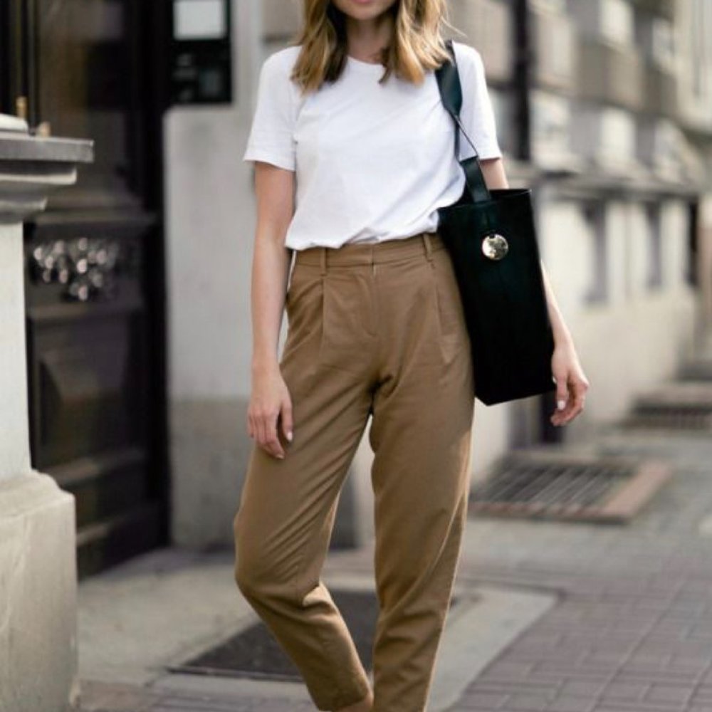 Beige pants